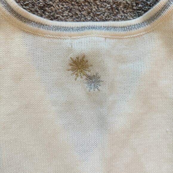 WHITE STAG Ugly Christmas Snowman Knit Vest Size XL 16/18 Festive Holidays Party - Picture 5 of 9